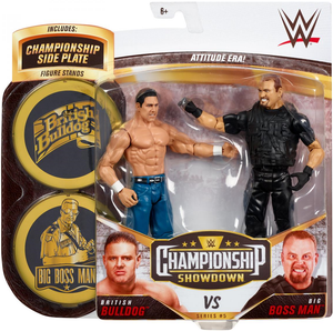 British Bulldog & Big Boss Man - WWE Championship Showdown Series 5 - Not MOC