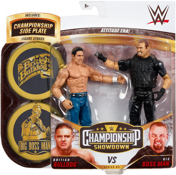 British Bulldog & Big Boss Man - WWE Championship Showdown Series 5 - Not MOC