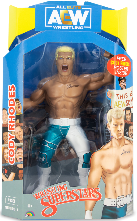 Cody Rhodes (LJN Style) - AEW Unmatched Series 1