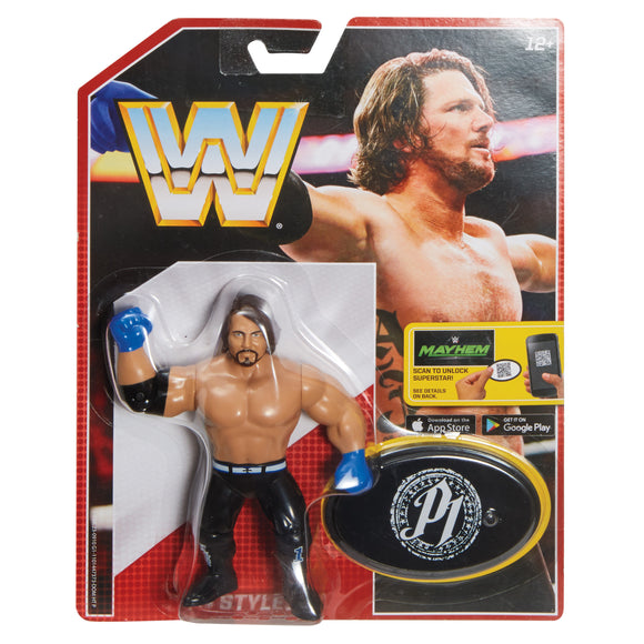 AJ Styles - WWE Retro Series 3 - NOT MOC