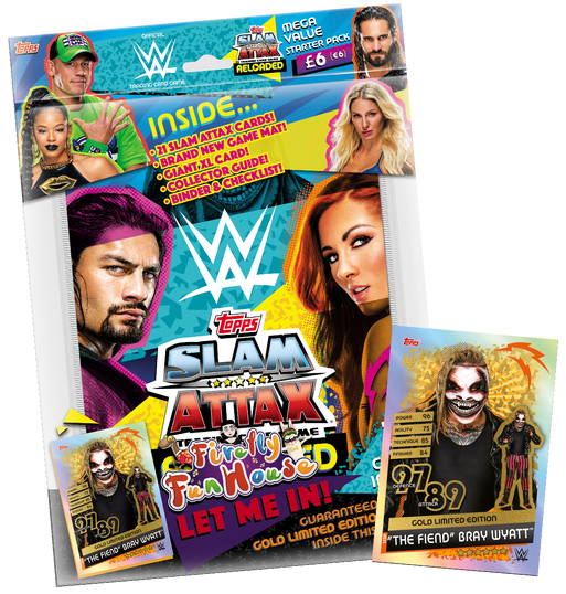 WWE Slam Attax Reloaded 2020 - Starter Pack with The Fiend Limited Edition card!