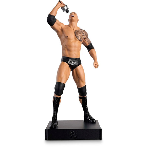 The Rock - WWE Eaglemoss - No.6 Statue & Magazine